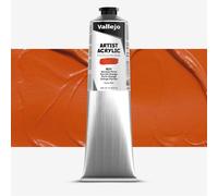 Vallejo : Artist Acrylic Paint : 200ml Tube : Pyrrole Orange