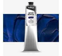 Vallejo : Artist Acrylic Paint : 200ml Tube : Ultramarine Blue