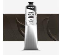 Vallejo : Artist Acrylic Paint : 200ml : Van Dyck Brown