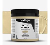 Vallejo : Artist Acrylic Paint : 500ml Pot : Unbleached Titanium