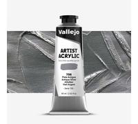 Vallejo : Artist Acrylic Paint : 60ml : Antique Silver
