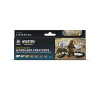 Vallejo AV AV Wizkids Paint Set - Woodland creatures, VAL80254