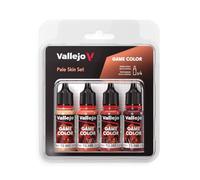 Vallejo AV Game Color Set - Pale Skin Colors (x4)