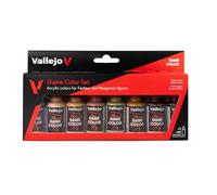 Vallejo AV Game Color Set - Skin Tone (x8)
