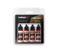 Vallejo AV Game Color Set - Tanned Skin Colors (x4)