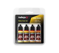 Vallejo AV Game Color Set - Yellow Colors (x4)