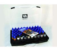 Vallejo AV Mecha Color 17ml - Case (80 x 17ml Bottles),Black