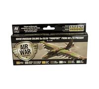 Vallejo 17ml x8 71603 Model Air Set - Soviet/Russian Colours SU-25/39 Frogfoot f