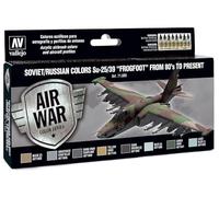 Vallejo AV Model Air Set -Soviet Su-25 Frogfoot 80's On