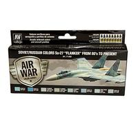Vallejo AV Model Air Set -Soviet Su-27 Flanker 80's On