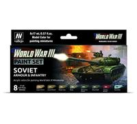 Vallejo AV Model Color Set - WWIII Soviet Armour&Infantry