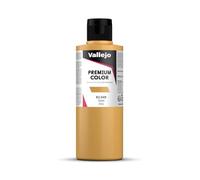 Vallejo AV Premium Color, 200ml, Pearl & Metallics Gold, Model paint, VAL63049