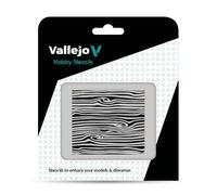 Createx Vallejo Scale Model Stencil Set VALST-TX007 1:35 Wood Texture No. 2