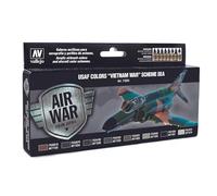 Vallejo AV "Vietnam War USAF Colors" Scheme Sea Model Air Set