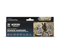 Vallejo AV Wizkids Paint Set - Shadow warriors