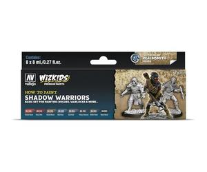 Vallejo AV Wizkids Paint Set - Shadow warriors