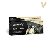 Vallejo BNIB Model Color Set - Black and White