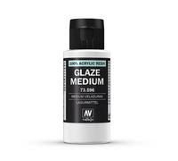 Vallejo Color Matched Paint 100% Acrylic Resin Colorless Glaze Medium 60mL