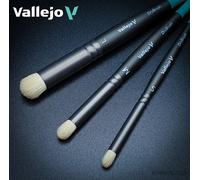 Vallejo Dry Brush Set B07990 Natural Hair (S, M, L)