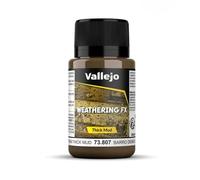 Vallejo "European Thick Mud" Weathering Effect Bottle, Brown, 40 ml