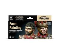 Vallejo Face Painting Set 17ml (Set of 8)