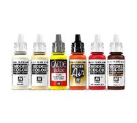 AV Vallejo Model Color Set Fire Fury (6), Model paints, VAL70243