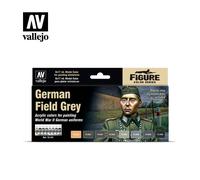 VAL70181 - AV Vallejo Model Color Set - German Field Grey Uniform