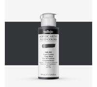 Vallejo : Fluid Artist Acrylic Paint : 100ml : Lamp Black