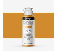 Vallejo : Fluid Artist Acrylic Paint : 100ml : Mars Yellow