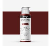 Vallejo : Fluid Artist Acrylic Paint : 100ml : Quinacridone Burnt Orange