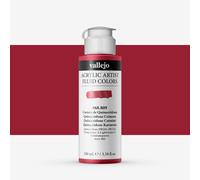 Vallejo : Fluid Artist Acrylic Paint : 100ml : Quinacridone Crimson