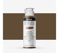Vallejo : Fluid Artist Acrylic Paint : 100ml : Raw Umber