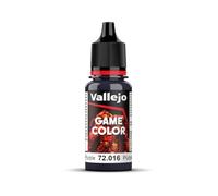 Vallejo Game Color Acrylic Paint, Water-Based, Matte Finish for Fantasy Figures and Wargames, 18 ml Bottle with Dropper, Purple Color