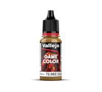 Vallejo Game Color Acrylic Paint, Desert Yellow, 18 ml, Self-Leveling, BSL System, Matte Finish, Ideal for Miniatures and Models