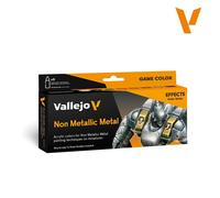 VAL72193 - AV Vallejo Game Color Set - Non Metallic Metal (x8)