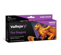 Vallejo Game Color Set VAL72196 - Fire Dragons - 8 colors