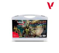 Vallejo Game Color Set - Foundation 80 Colors + Case