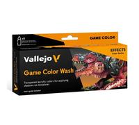 AV Vallejo Game Color Set - Game Color Wash (x8)
