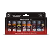 Vallejo Game Color Skintones Acrylic Paint Set - Assorted Colours (Pack of 8)