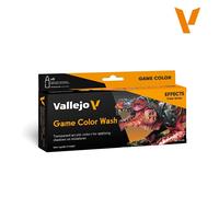 AV Vallejo Game Color Set - Game Color Wash (x8)