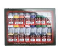 Vallejo Game Colour Painting Models Figures 16 X 17mL Basecoat Colour Set