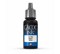 Vallejo Game Ink 17 ml Acrylic Paint - Inky Black (US IMPORT)
