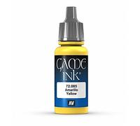 Createx Vallejo Acrylic Paint Game Ink – Inky Yellow 17 ml