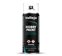 Vallejo - Hobby Paint Spray Basic Primer | White 400 ml. (13.52 fl.oz.) | Perfect Matt and Self Levelling Finish