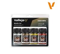 Vallejo Liquid Metal - Metallic Set - 70.199