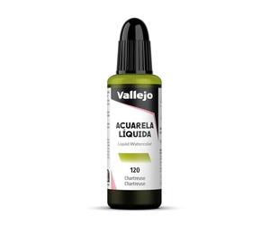 Vallejo Liquid Watercolor 33120 Chartreuse (32ml)