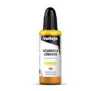 Vallejo Liquid Watercolour - 32 ml Lemon Yellow