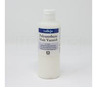 Vallejo Matt Satin Gloss Varnish 200ml Bottle Polyurethane Airbrush Water based