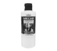 Vallejo 200 ml "AV Mecha Color" Acrylic Airbrush Colour - Gloss Varnish