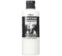 Vallejo 200 ml "AV Mecha Color" Acrylic Airbrush Colour - Gloss Varnish